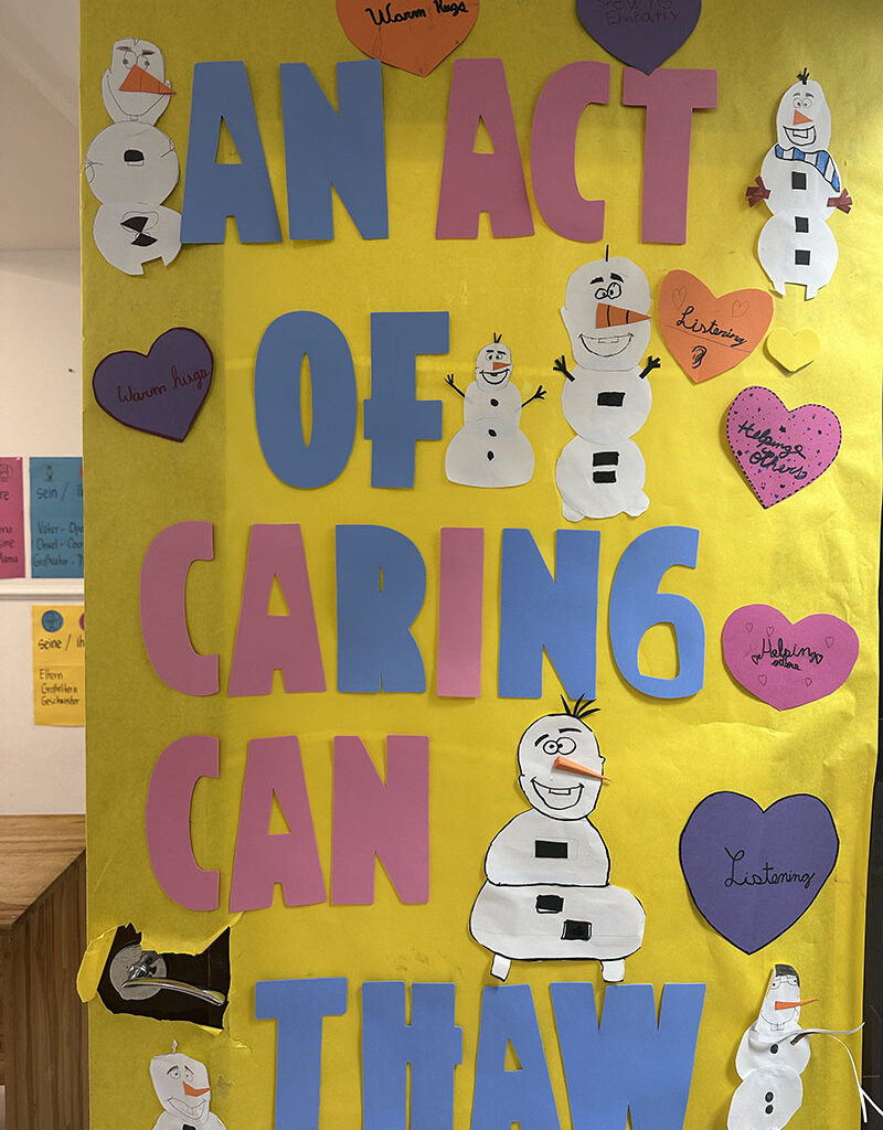 VALUE OF THE MONTH – CARING 